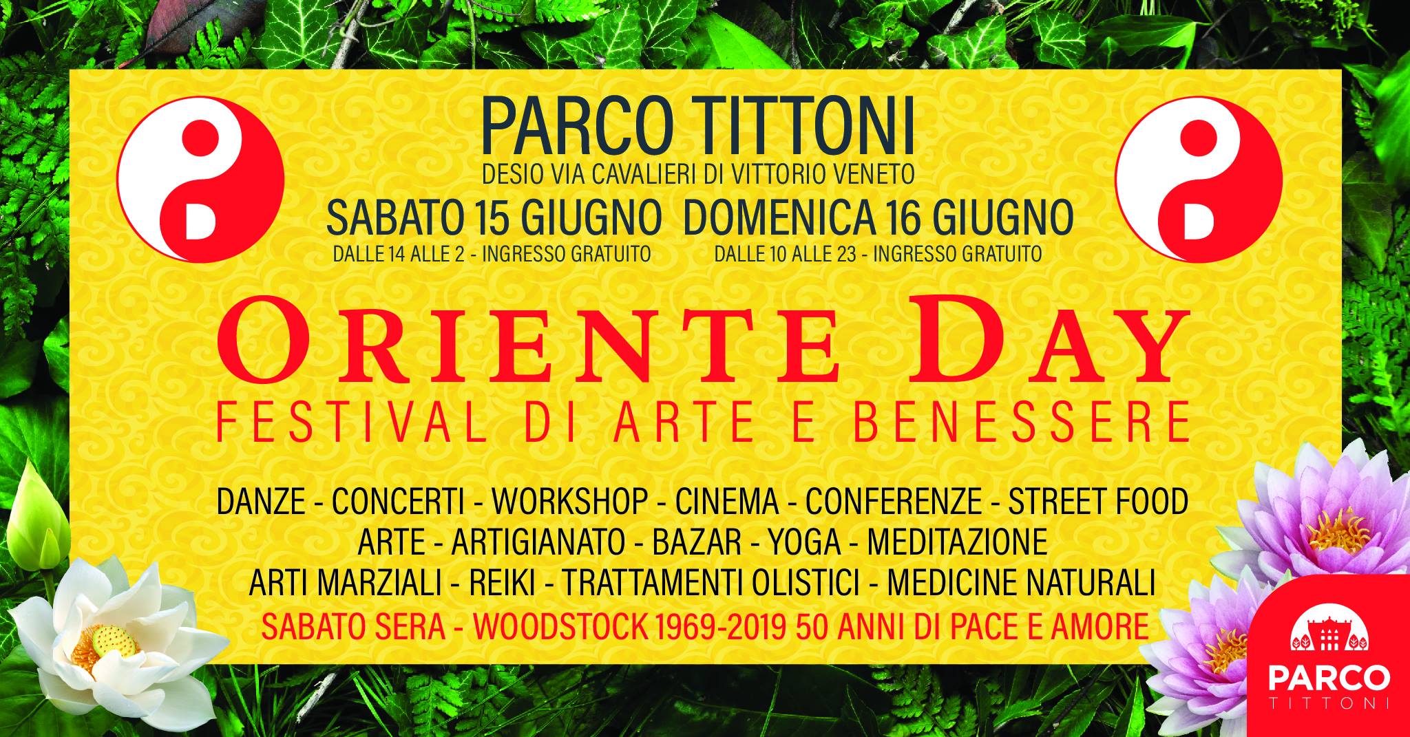 ORIENTE DAY FESTIVAL DEL BENESSERE - DESIO