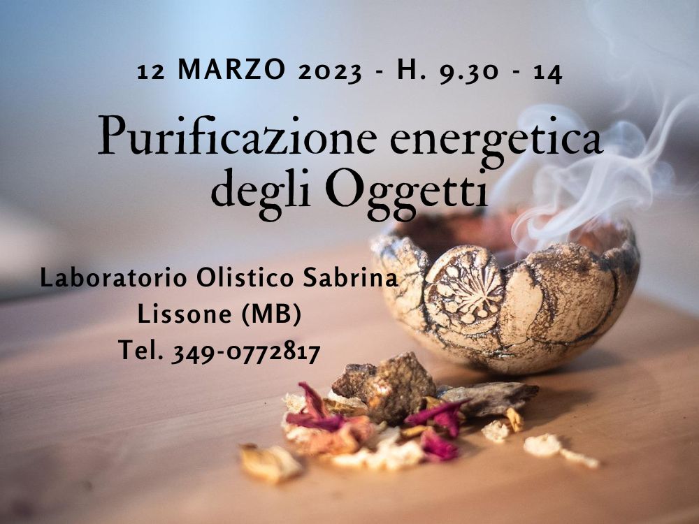 Purificazione Energetica degli Oggetti